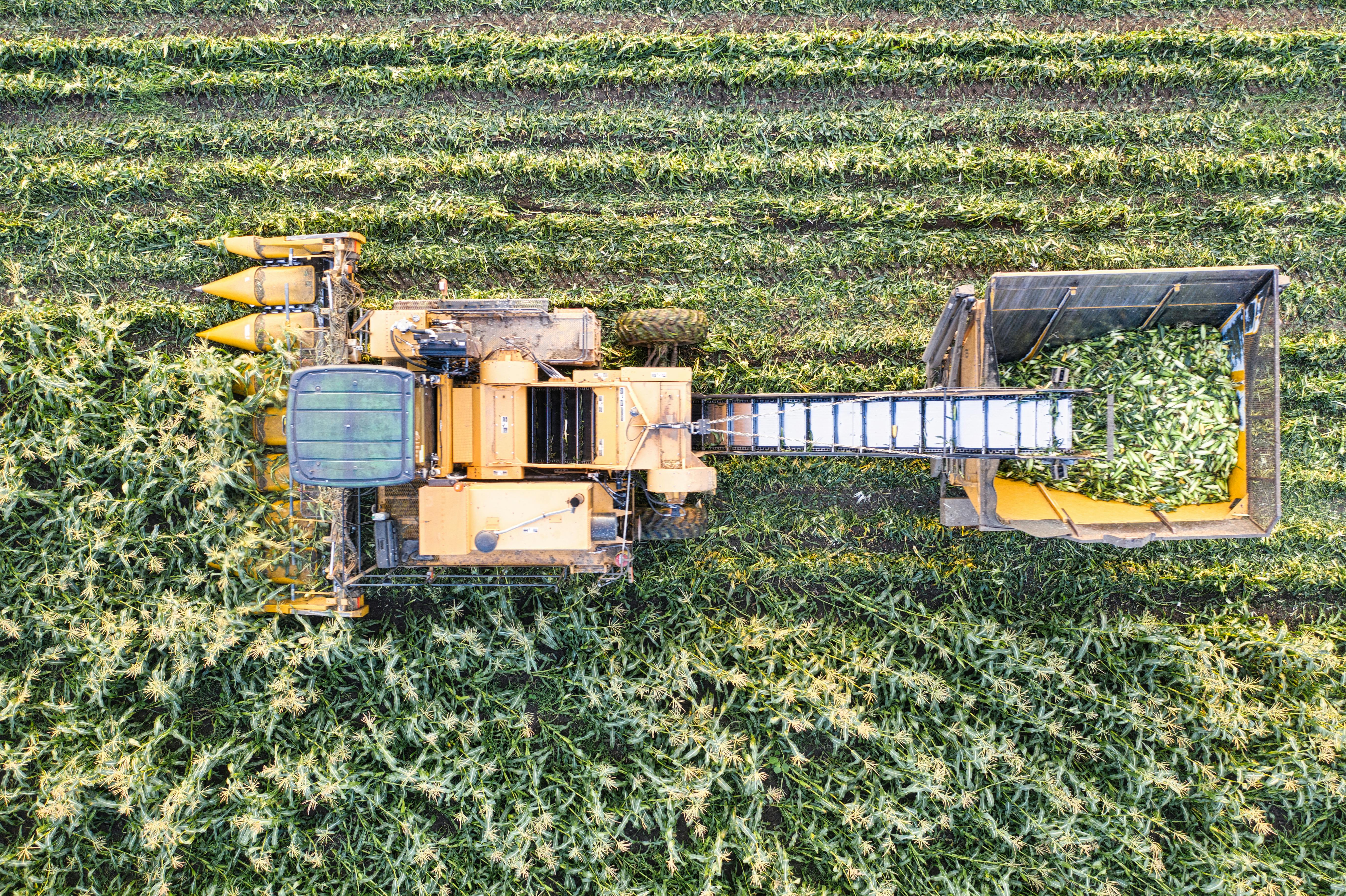 Agricultural landscape and farming operations